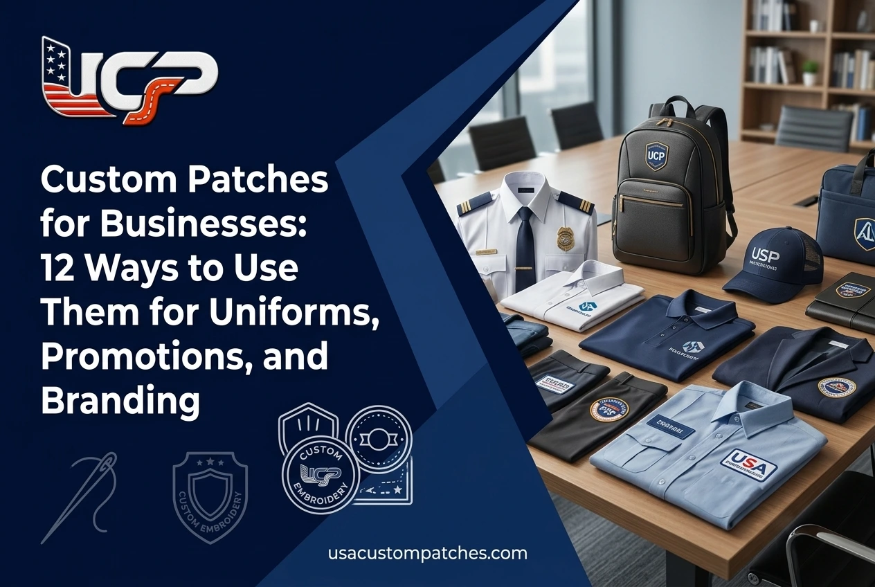Custom Patches for Businesses 12 Ways to Use Them for Uniforms, Promotions, and Branding