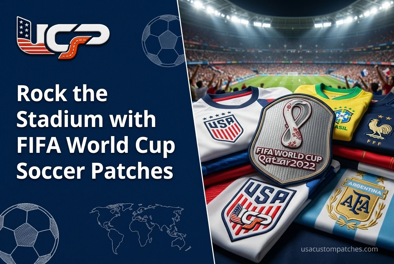 Rock the Stadium with FIFA World Cup Soccer Patches